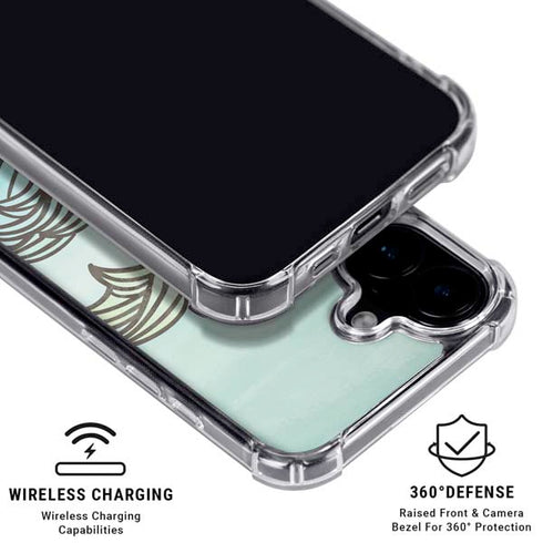 California Big Wave iPhone 16 Clear Case