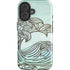 California Big Wave iPhone 16 Plus Impact Case