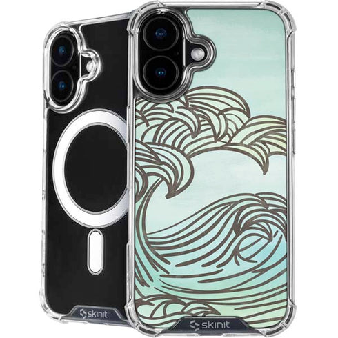 California Big Wave iPhone 16 Plus MagSafe Case