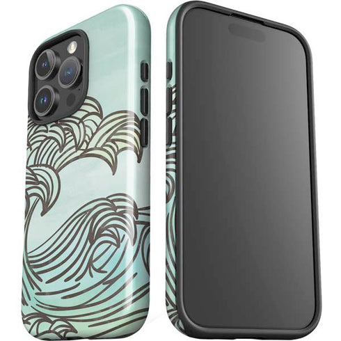 California Big Wave iPhone 16 Pro Impact Case