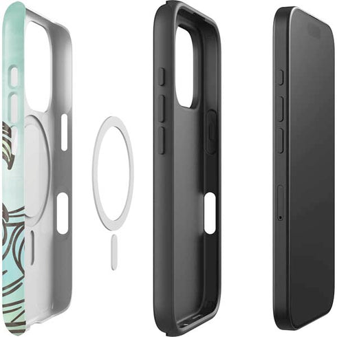 California Big Wave iPhone 16 Pro Magsafe Impact Case