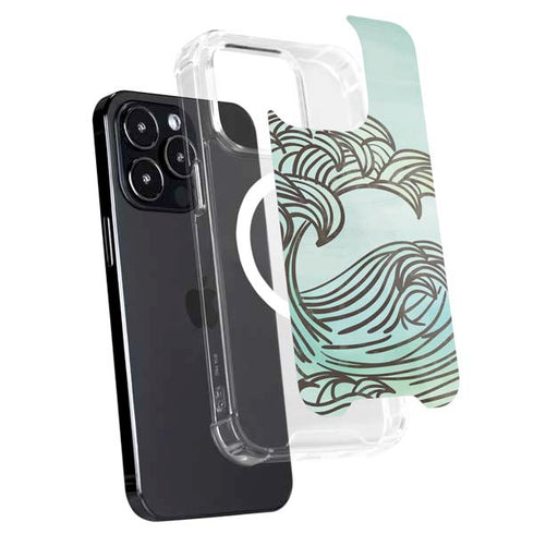 California Big Wave iPhone 16 Pro Max MagSafe Case