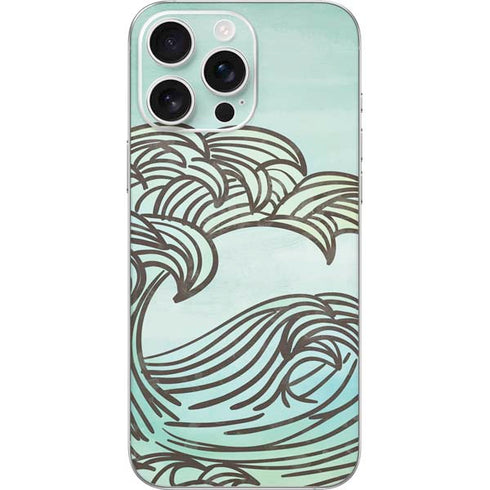 California Big Wave iPhone 16 Pro Max Skin