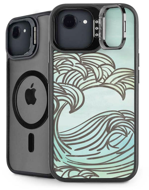 California Big Wave iPhone 16e Kickstand Case