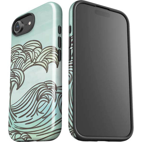 California Big Wave iPhone 16e Impact Case