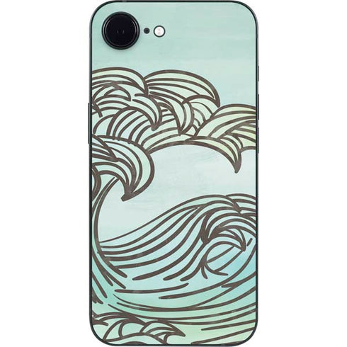 California Big Wave iPhone 16e Skin