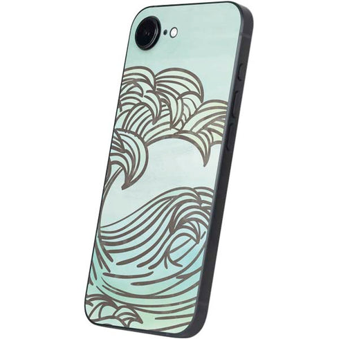 California Big Wave iPhone 16e Skin