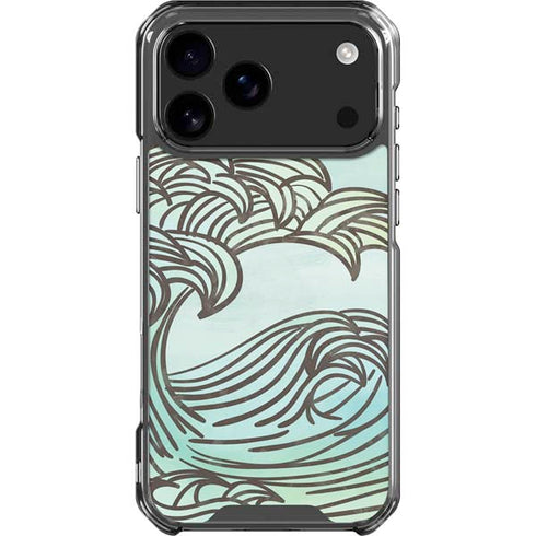 California Big Wave iPhone 18 Pro Max Clear Case
