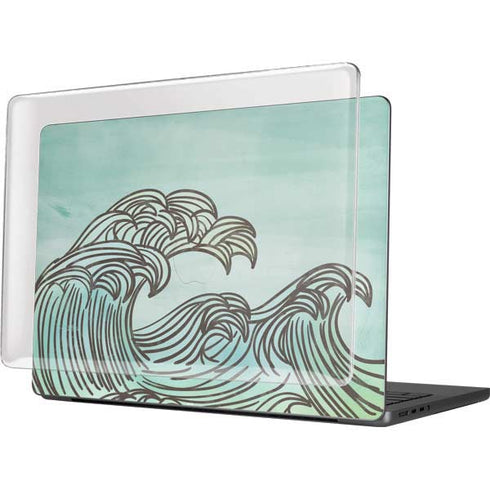 California Big Wave MacBook Pro 14in (2021-24) Case plus Skin