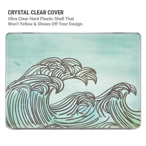 California Big Wave MacBook Pro 14in (2021-24) Case plus Skin