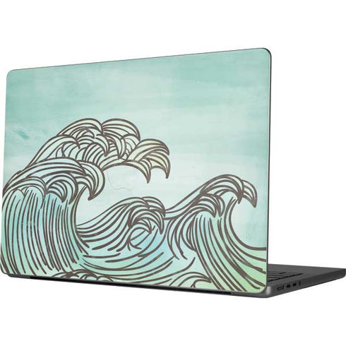 California Big Wave Apple MacBook Pro 14-inch Skin