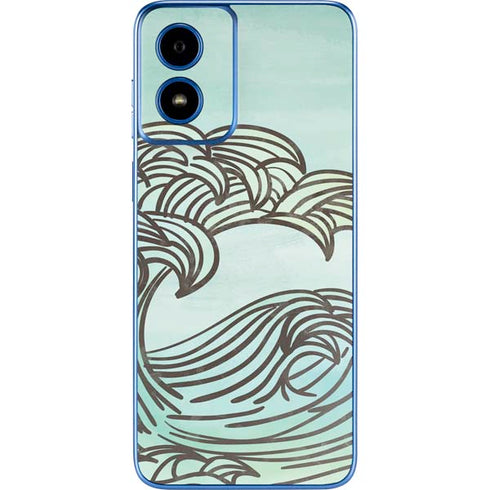 California Big Wave Moto G Play 4G (2024) Skin