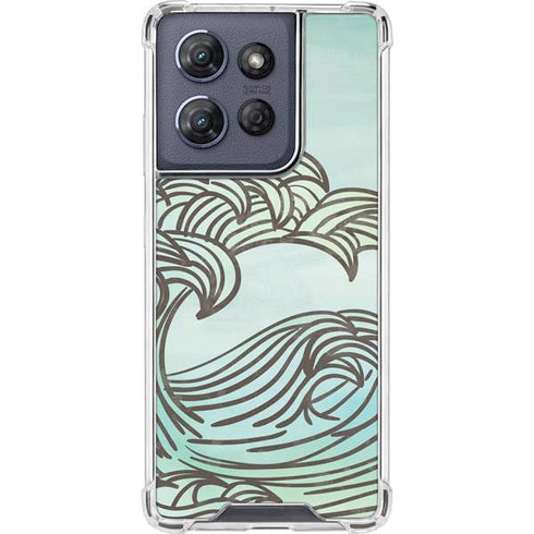 California Big Wave Moto G Play 5G (2025) Clear Case