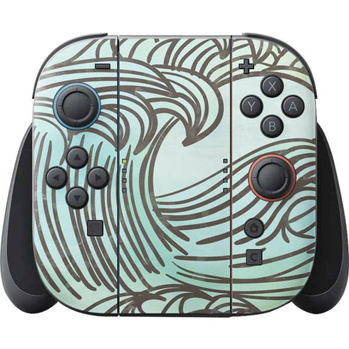 California Big Wave Nintendo Switch 2 (2025) Joy-Con Controller Skin