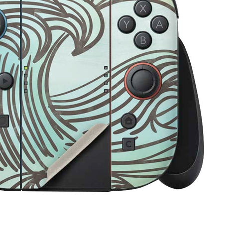 California Big Wave Nintendo Switch 2 (2025) Joy-Con Controller Skin