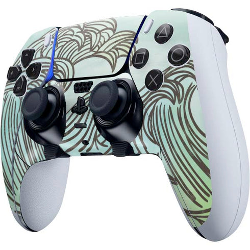 California Big Wave PS5 DualSense Edge Pro Controller Skin