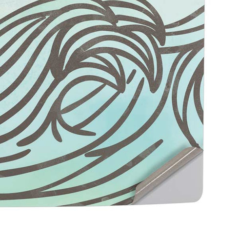 California Big Wave PS5 Pro Disk Console Skin