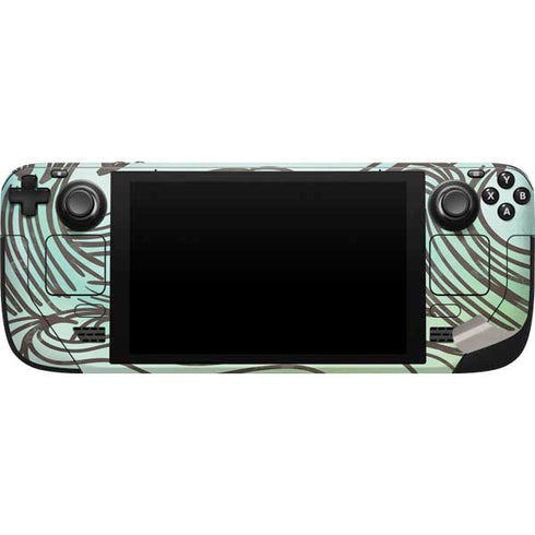 California Big Wave Steam Deck Handheld Gaming Computer Skin