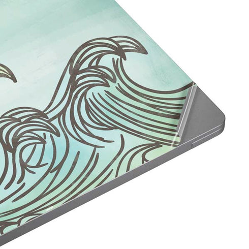 California Big Wave Laptop Skins