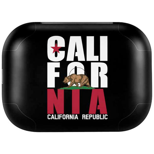 California Black Block Amazon Echo Buds Skin