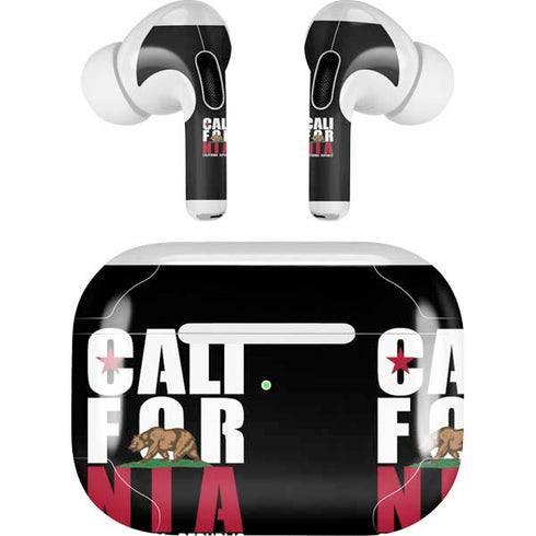 California Black Block AirPods Skins