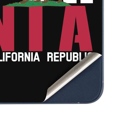 California Black Block Galaxy A35 5G Skin