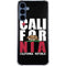 California Black Block Galaxy A55 5G Clear Case