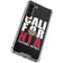 California Black Block Galaxy S24 FE Clear Case
