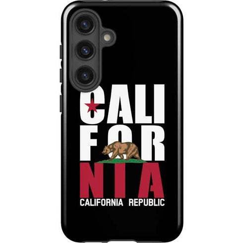 California Black Block Galaxy S25 Impact Case