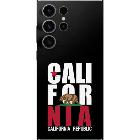 California Black Block Galaxy S25 Ultra Skin