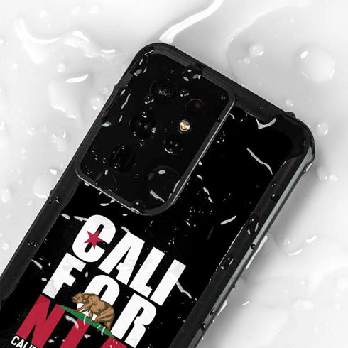 California Black Block Galaxy S24 Ultra Waterproof Case