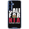 California Black Block Galaxy S25 Clear Case