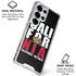 California Black Block Galaxy S25 Ultra Clear Case