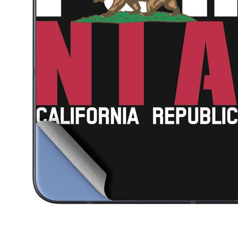 California Black Block Galaxy Z Fold5 5G Skin