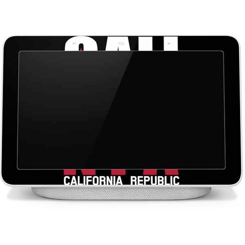 California Black Block Google Home Hub Skin