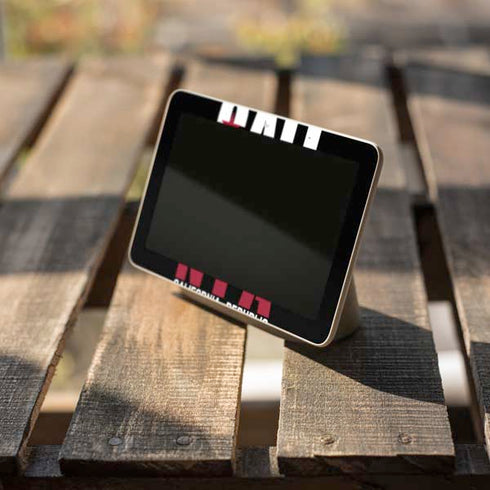 California Black Block Google Home Hub Skin