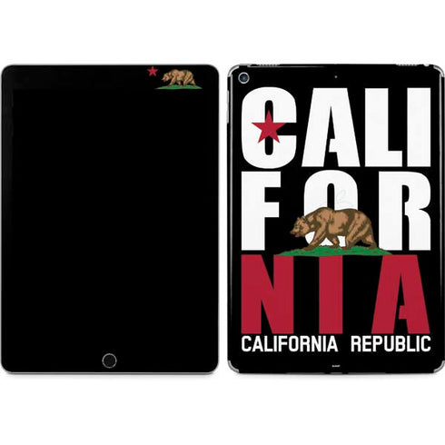 California Black Block iPad Skins