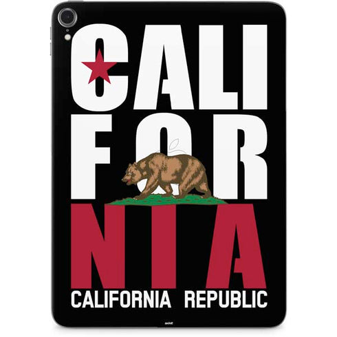 California Black Block Apple iPad Pro Skin