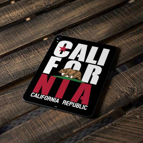 California Black Block Apple iPad Pro Skin