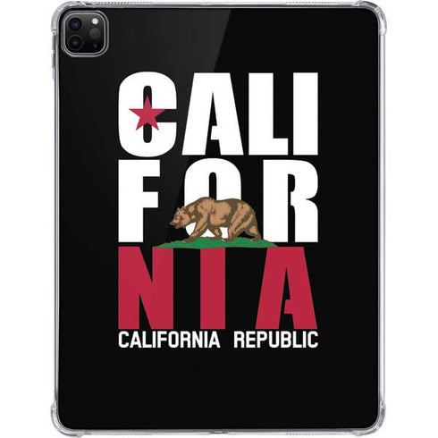 California Black Block iPad Pro 11in (2024) Clear Case
