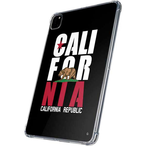 California Black Block iPad Pro 11in (2024) Clear Case