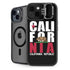 California Black Block iPhone 13 Kickstand Case