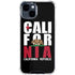 California Black Block iPhone 15 Clear Case