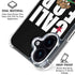 California Black Block iPhone 16 Plus Clear Case