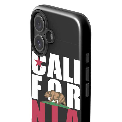 California Black Block iPhone 16 Plus Impact Case