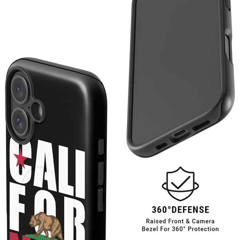 California Black Block iPhone 16 Plus Magsafe Impact Case