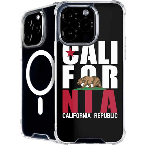 California Black Block iPhone 16 Pro MagSafe Case