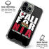 California Black Block iPhone 16 Pro Max Clear Case