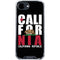 California Black Block iPhone 16e Clear Case