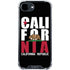 California Black Block iPhone 16e Clear Case